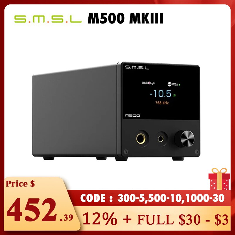 SMSL M500 MKIII   DAC ES9038PRO MQ..